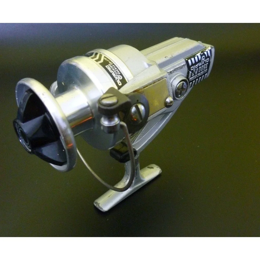 Vintage Olympic Zebra 3500 Reel Fishing ~ Works Perfectly